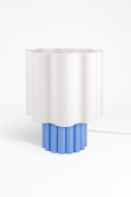 BLOOMÉ tafellamp - Wit / Hemelsblauw