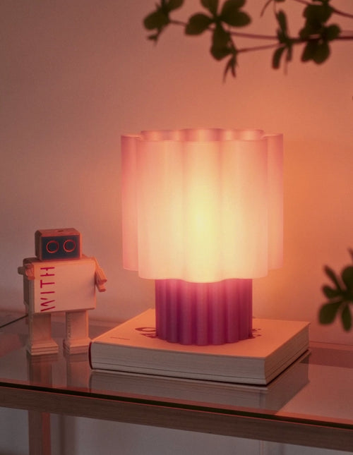 BLOOMÉ MONO tafellamp - Lavendel paars